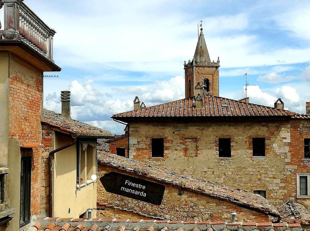 Ferienwohnung Mansarda Con Solarium Panoramico Su Centro Storico Di Sarteano Vicino Alle Famose Terme Della Val D'Orcia Exterior foto