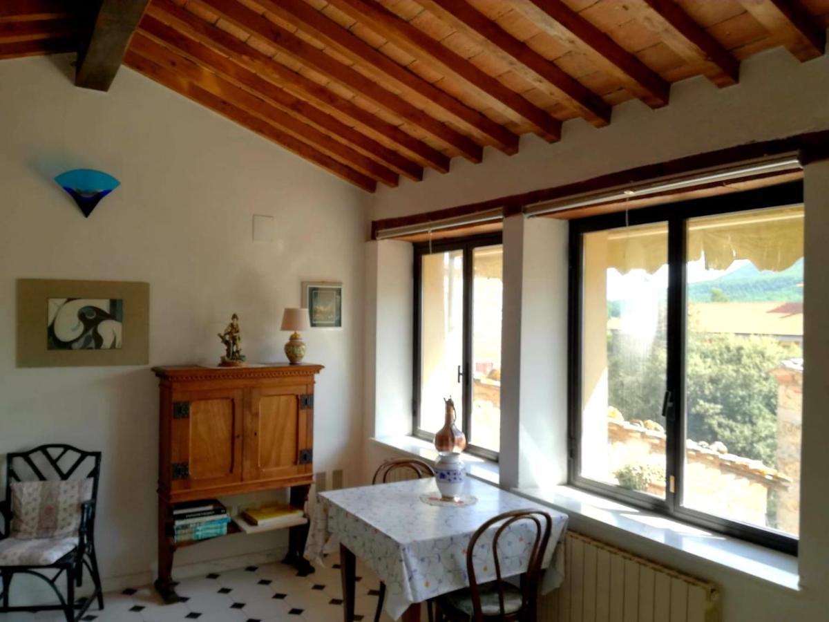 Ferienwohnung Mansarda Con Solarium Panoramico Su Centro Storico Di Sarteano Vicino Alle Famose Terme Della Val D'Orcia Exterior foto